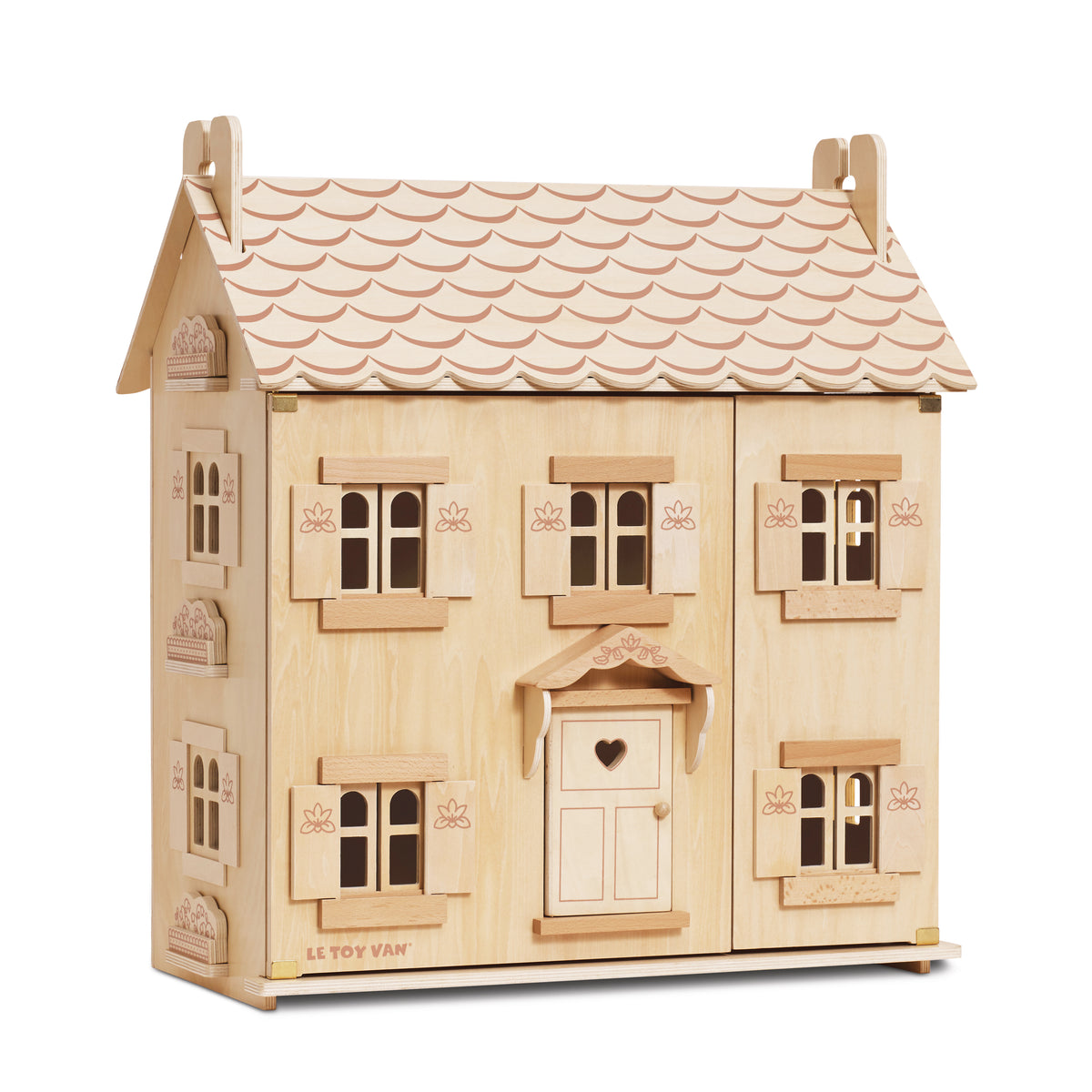 Marie's Natural Wood Dolls House