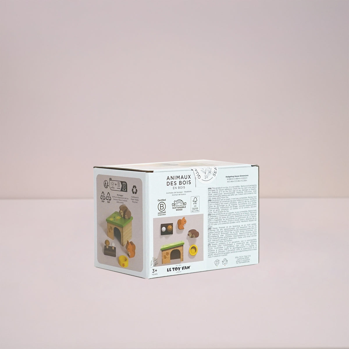 Hedgehog & Squirrel Animal Set