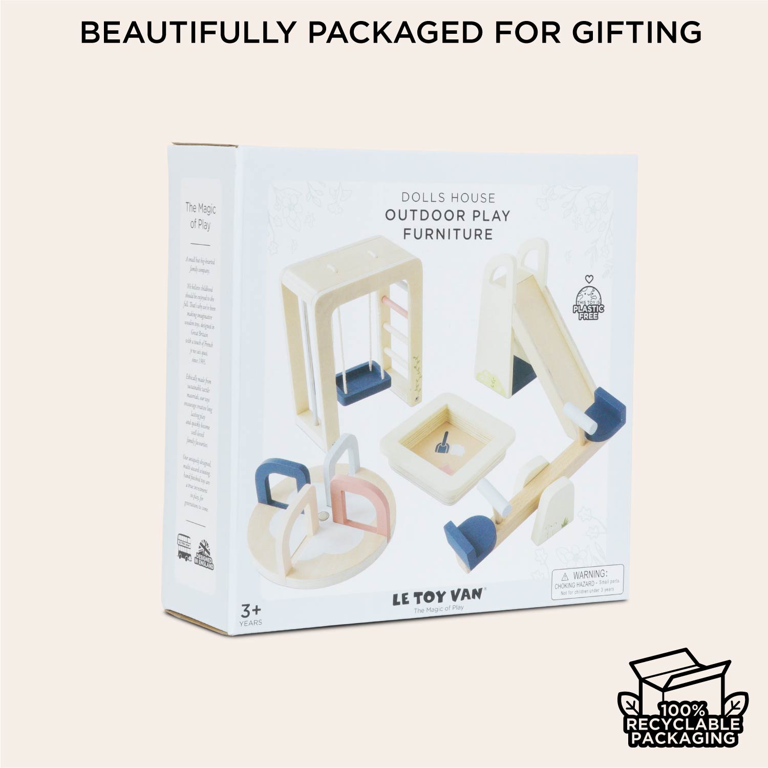 Dolls House Outdoor Play Furniture Set