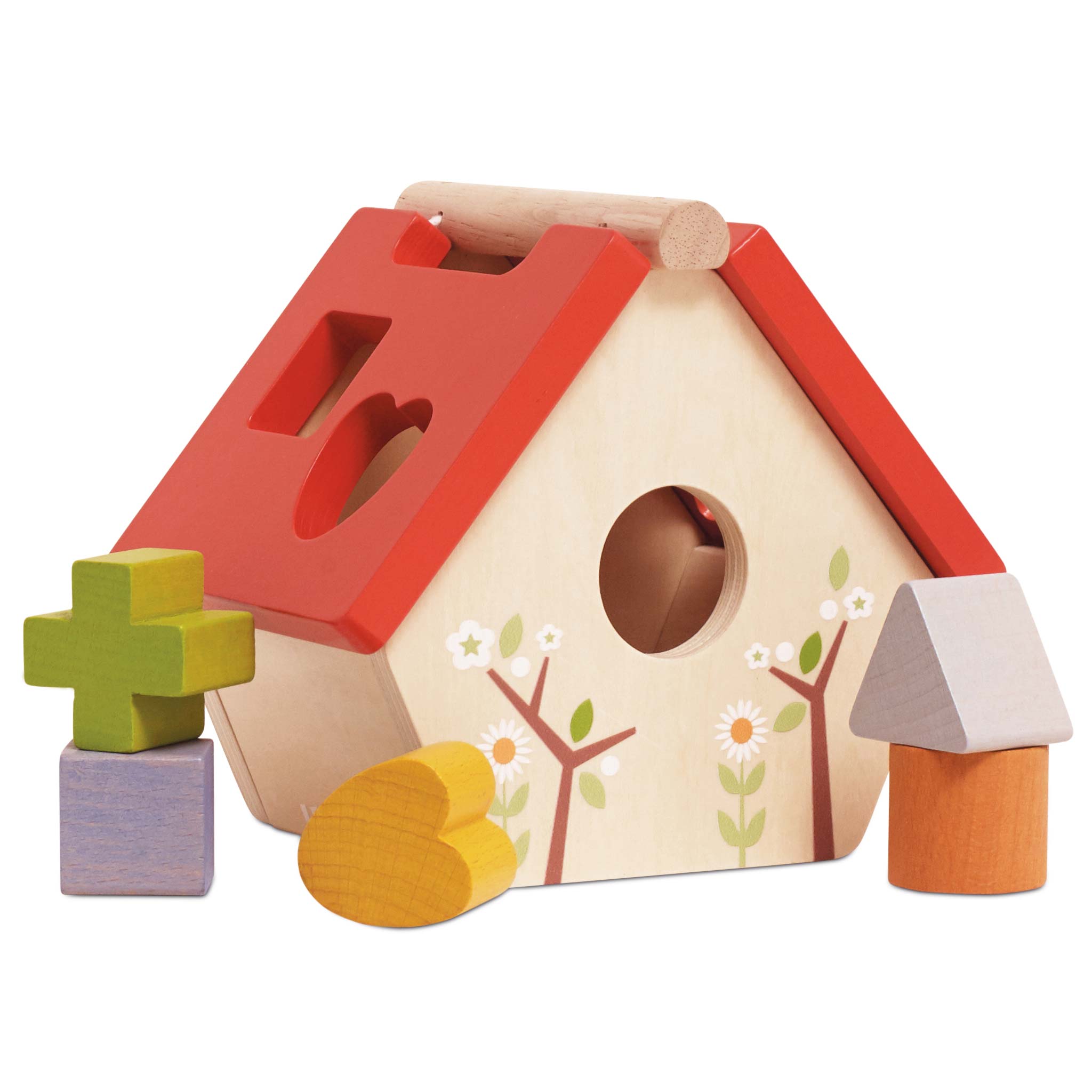 Woodland Bird House Shape Sorter