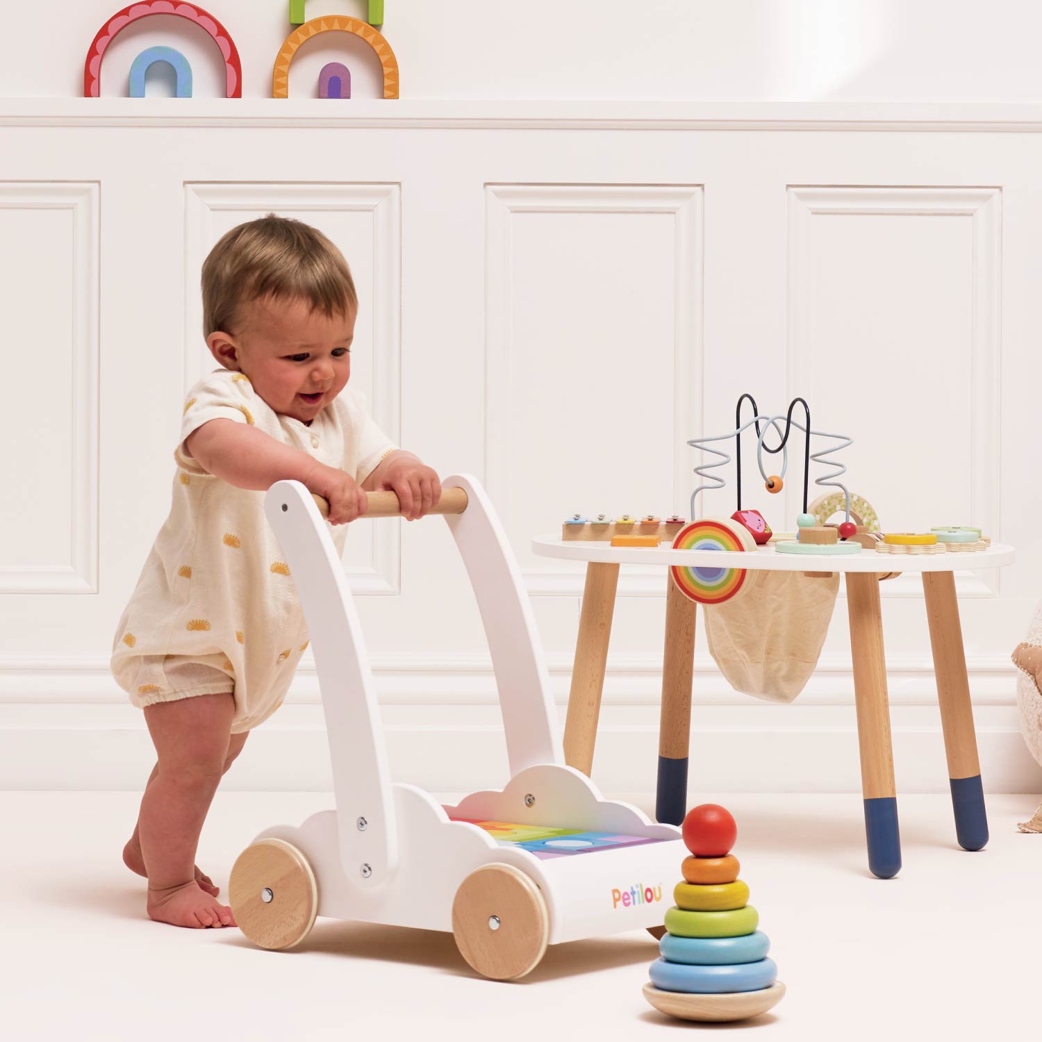 Rainbow Baby Walker & Puzzle