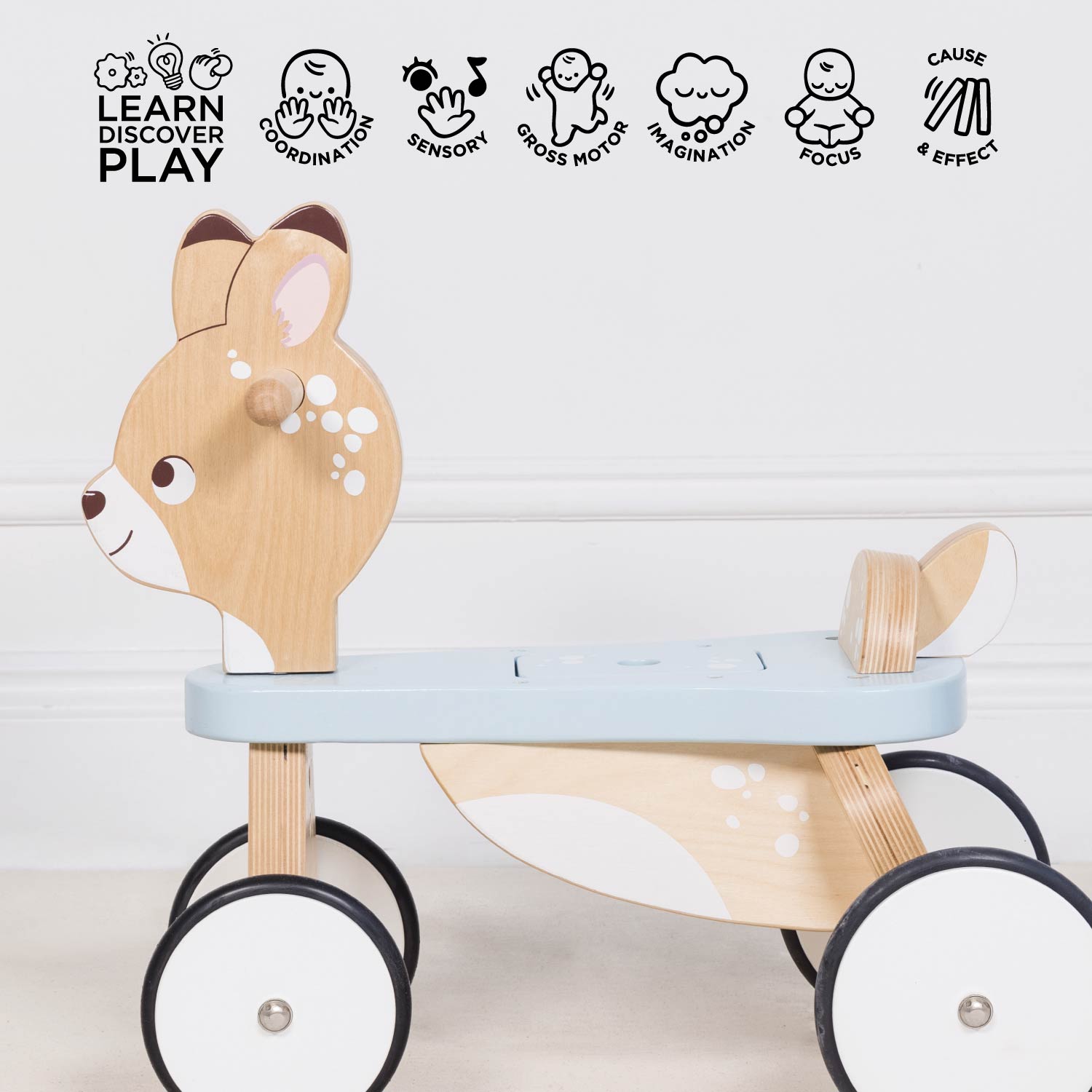 Woodland Ride-on Deer