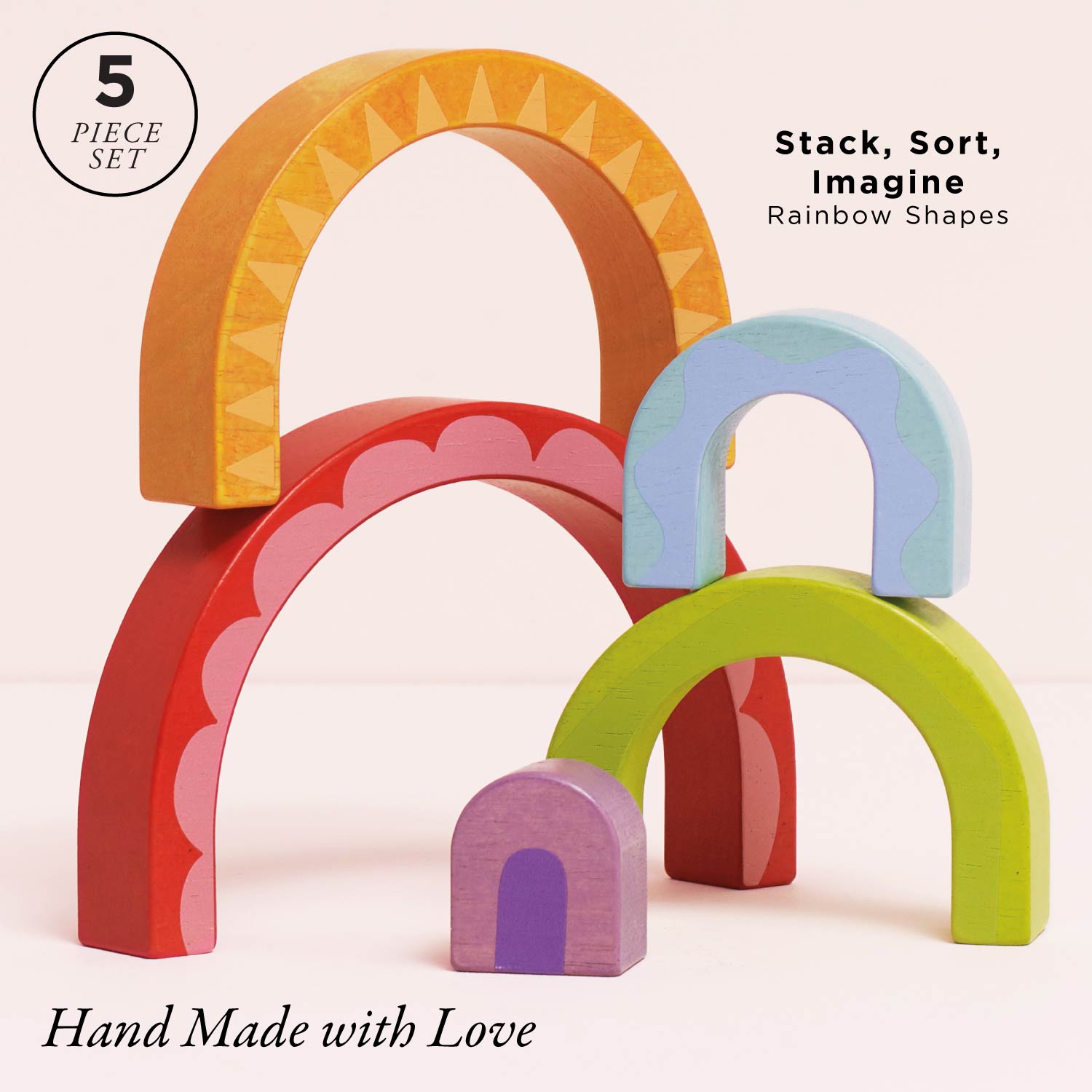 Rainbow Tunnel Toy