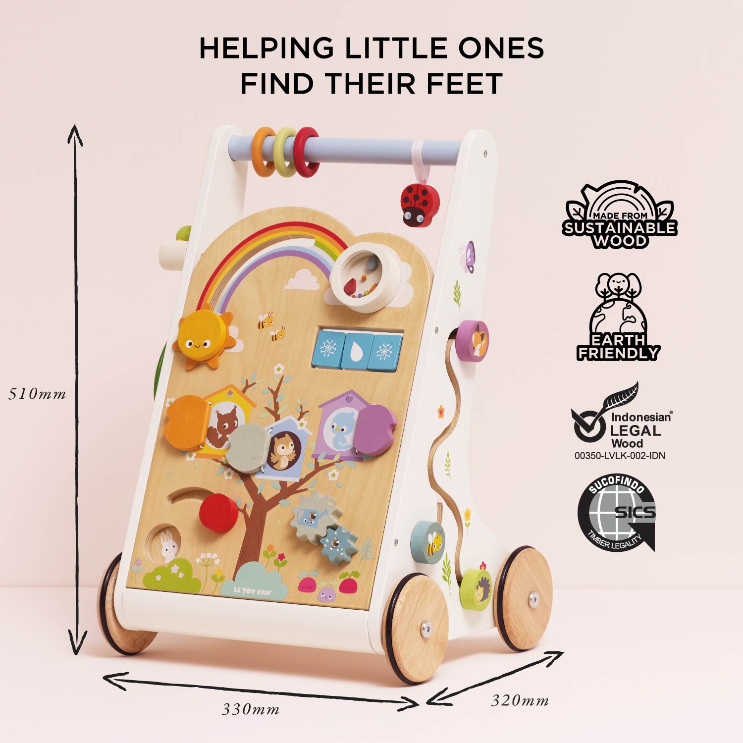 Woodland Activity Baby Walker