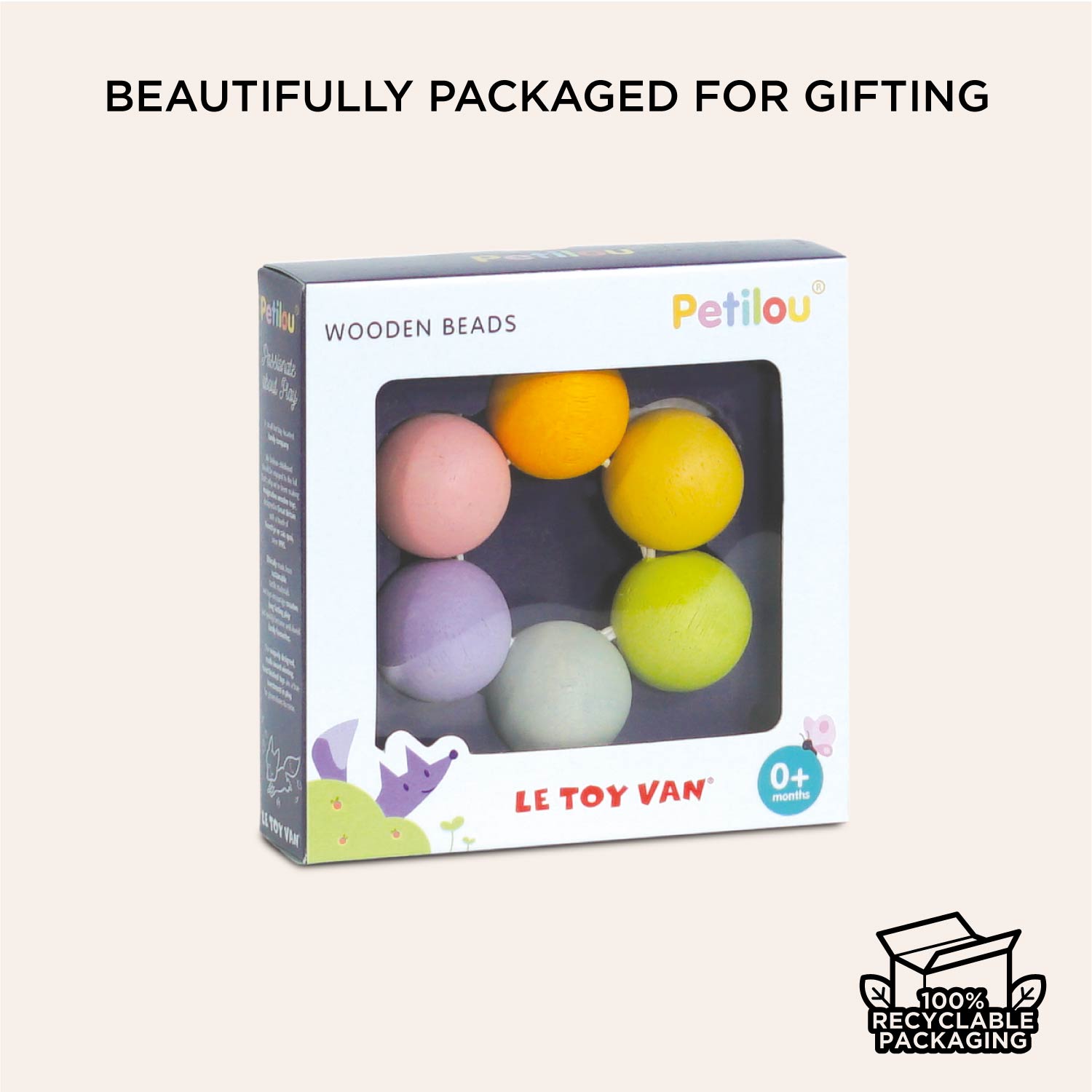Teething Wooden Beads
