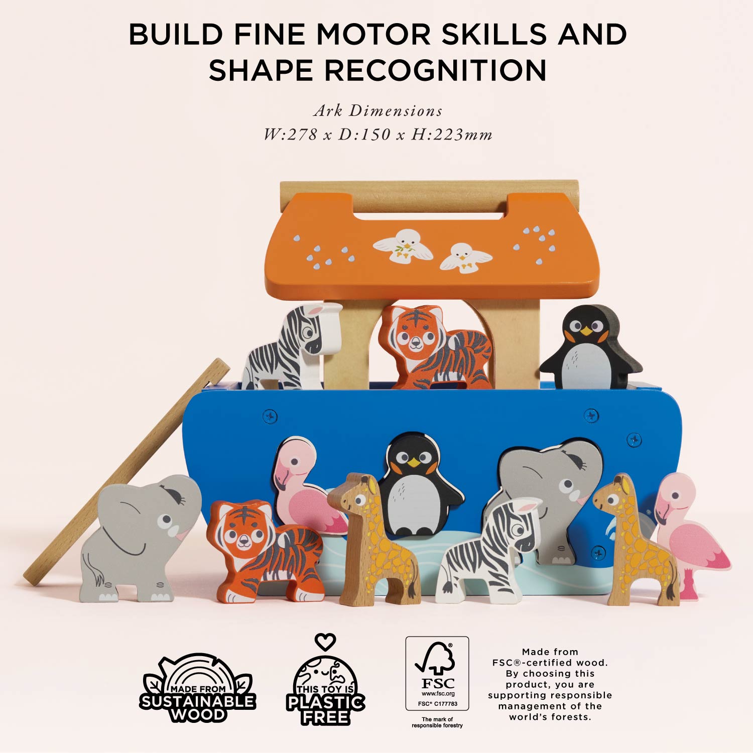Ark & Animals Shape Sorter