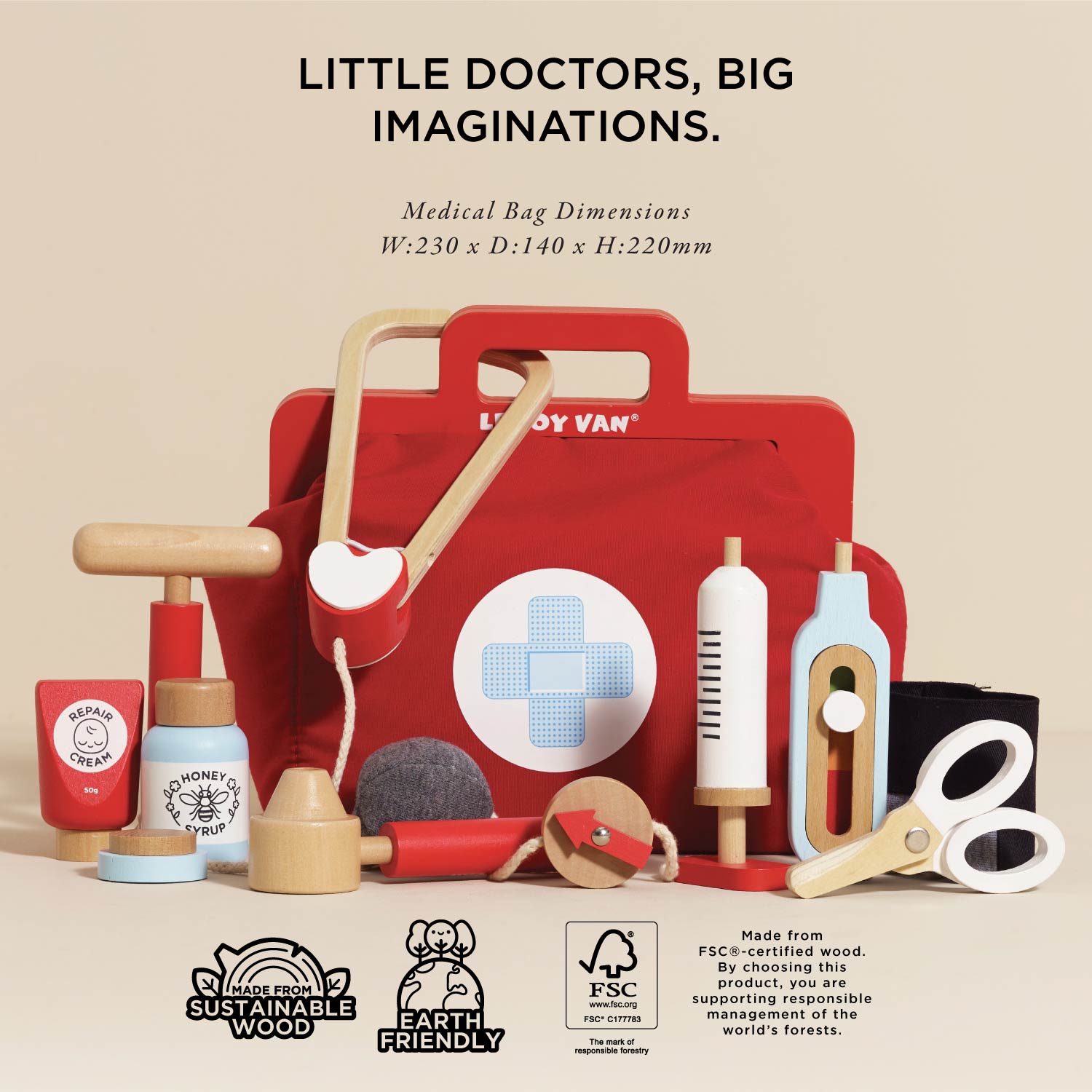 Vintage Doctor Roleplay Kit