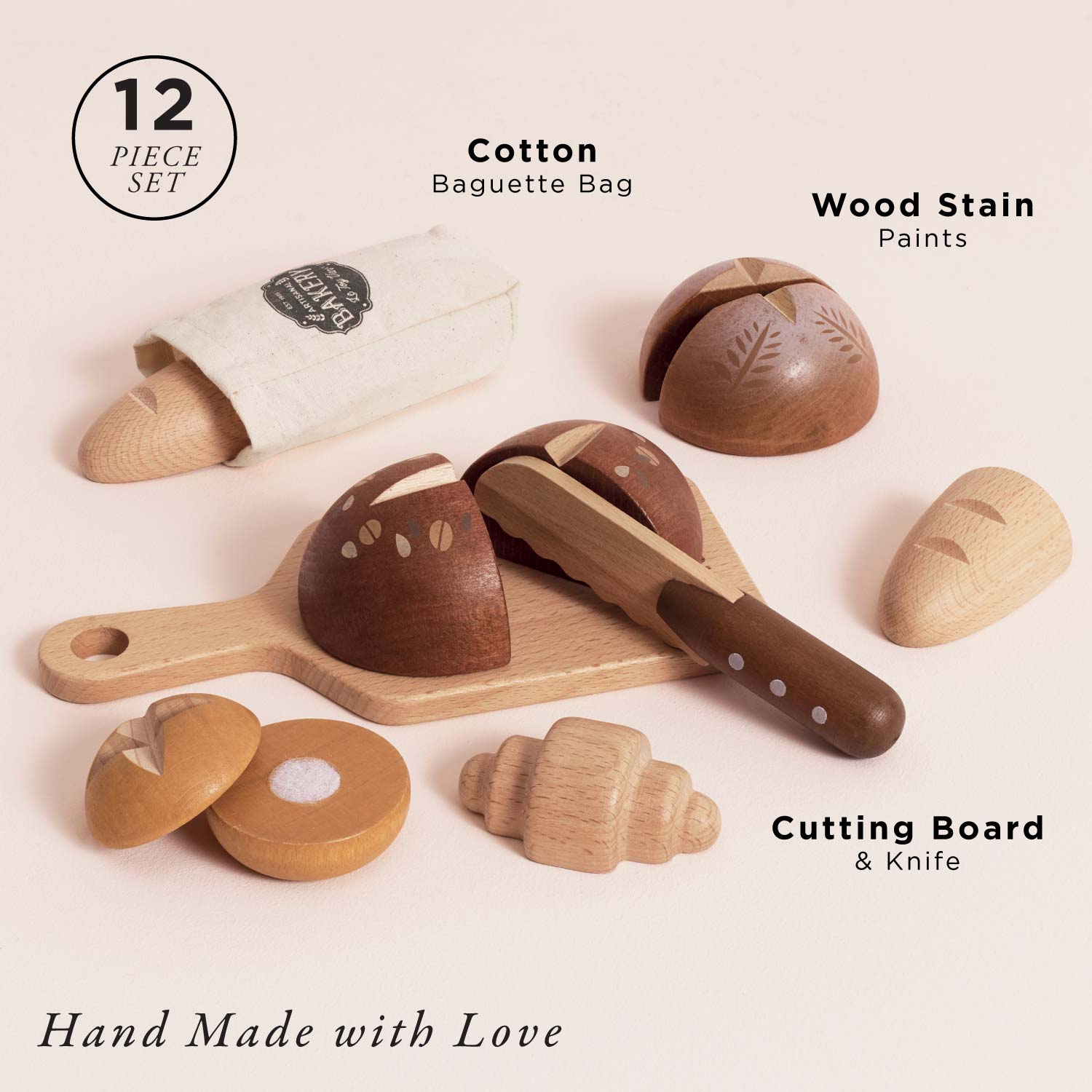 Artisan Bread & Knife Set