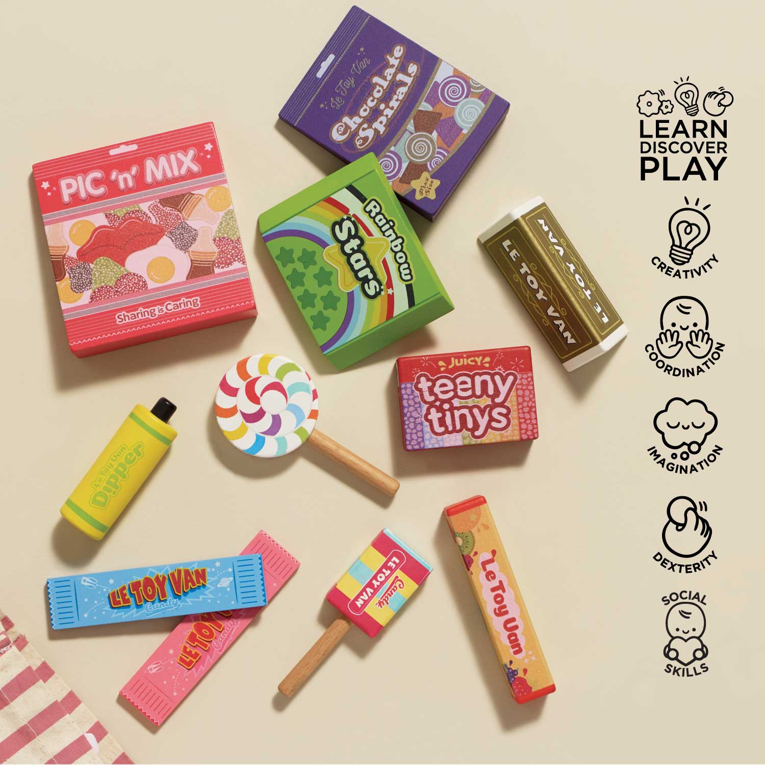 Retro Sweets & Candy Roleplay Set