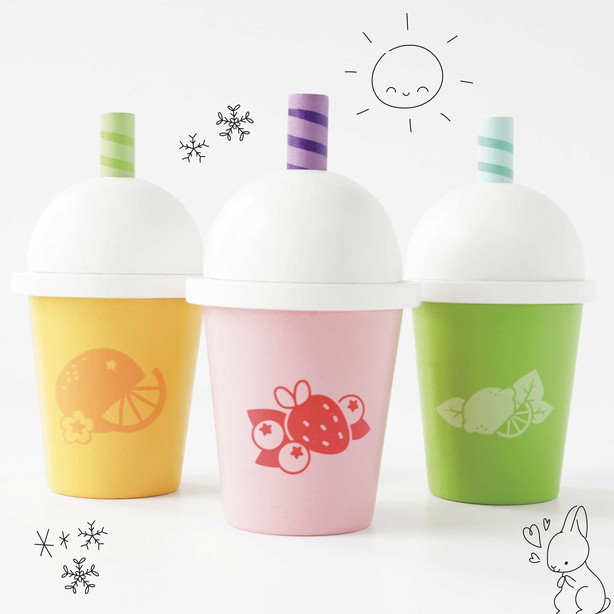 Takeout Coffee and Smoothie Play Set