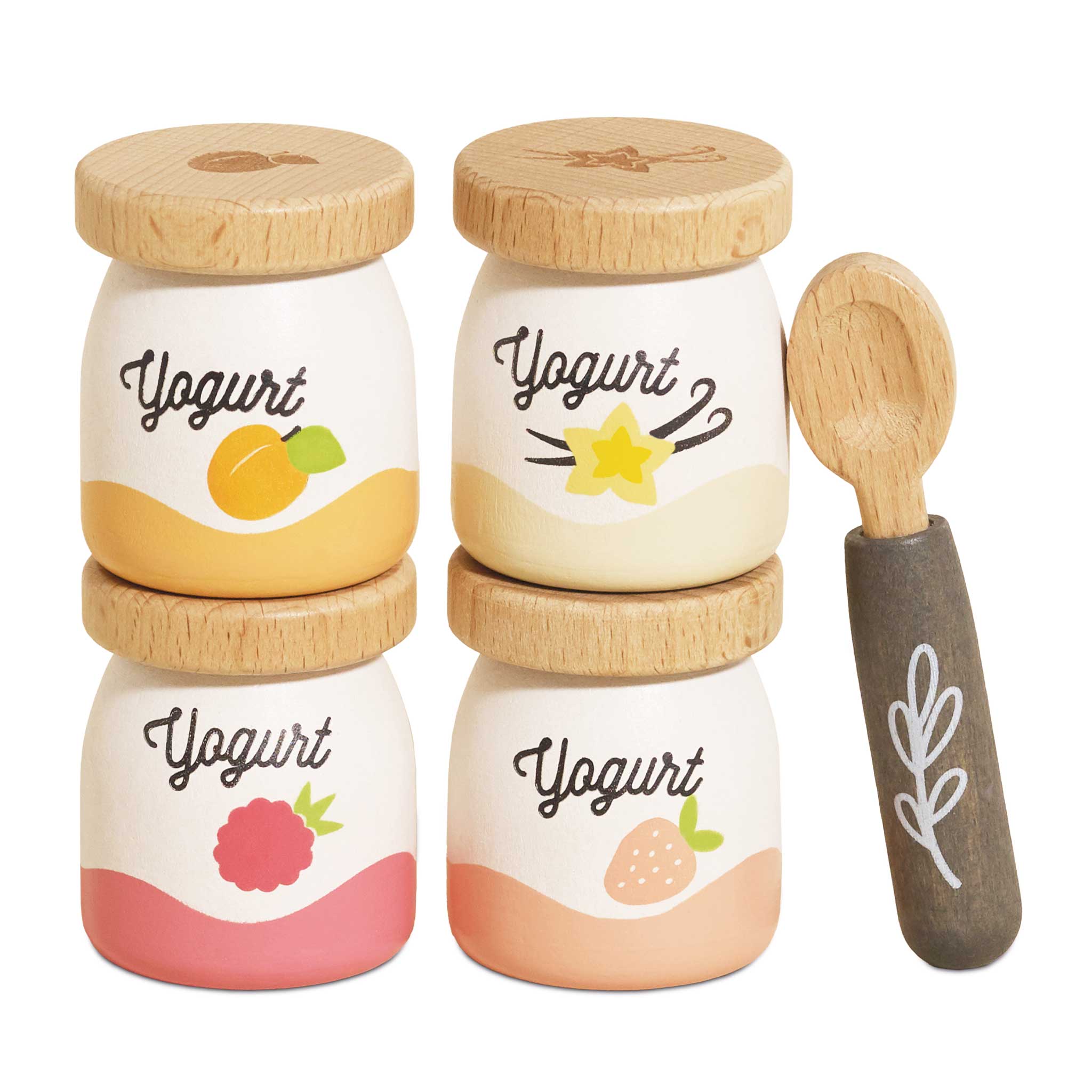 Yogurt Play Food Pack | Pretend Food Role Play - Le Toy Van, Inc.