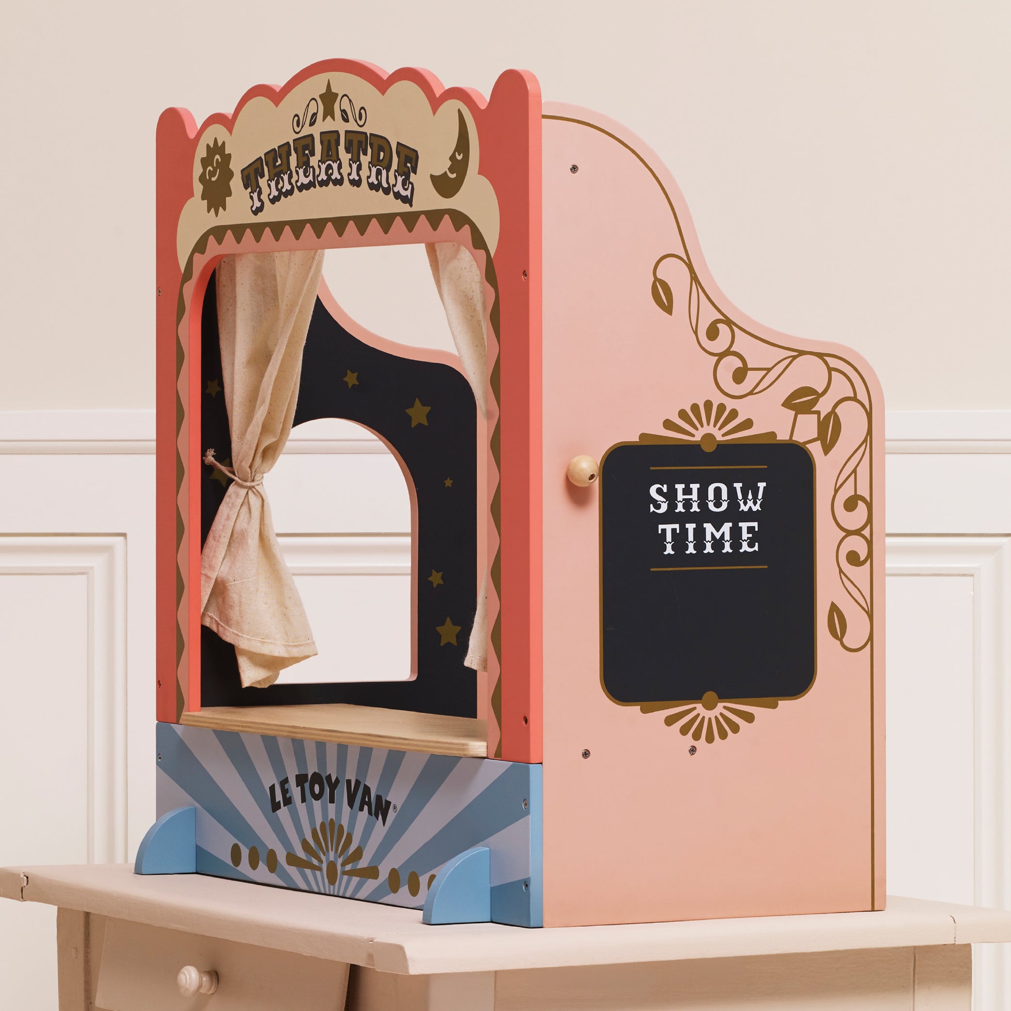 Tabletop Puppet Wooden Theatre