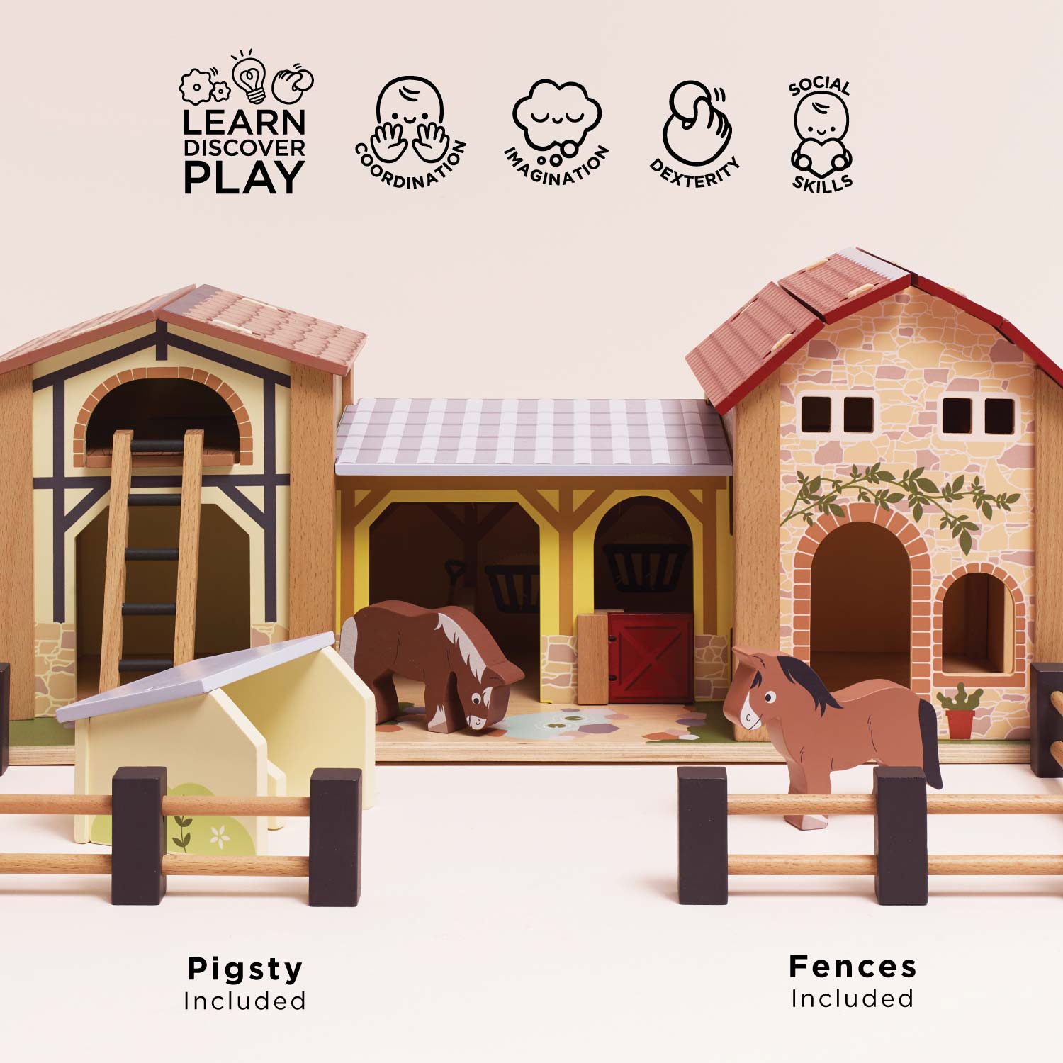 Complete Farmyard Play Set