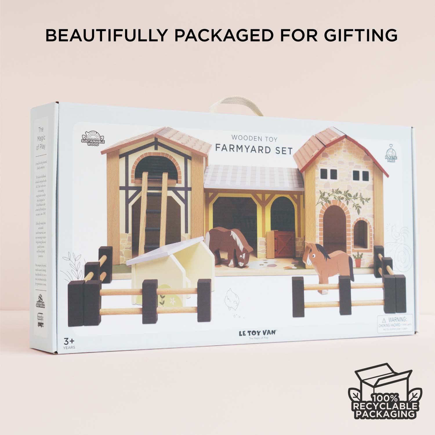Wooden Farmyard Stables