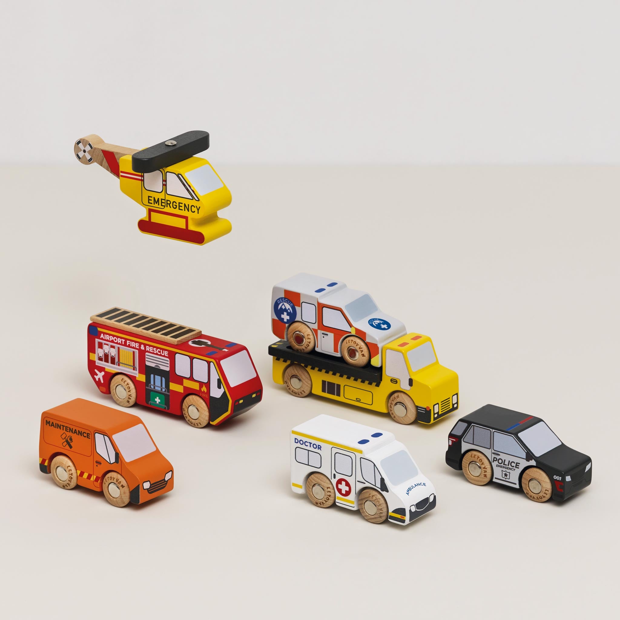 Fire Station Garage & Cars