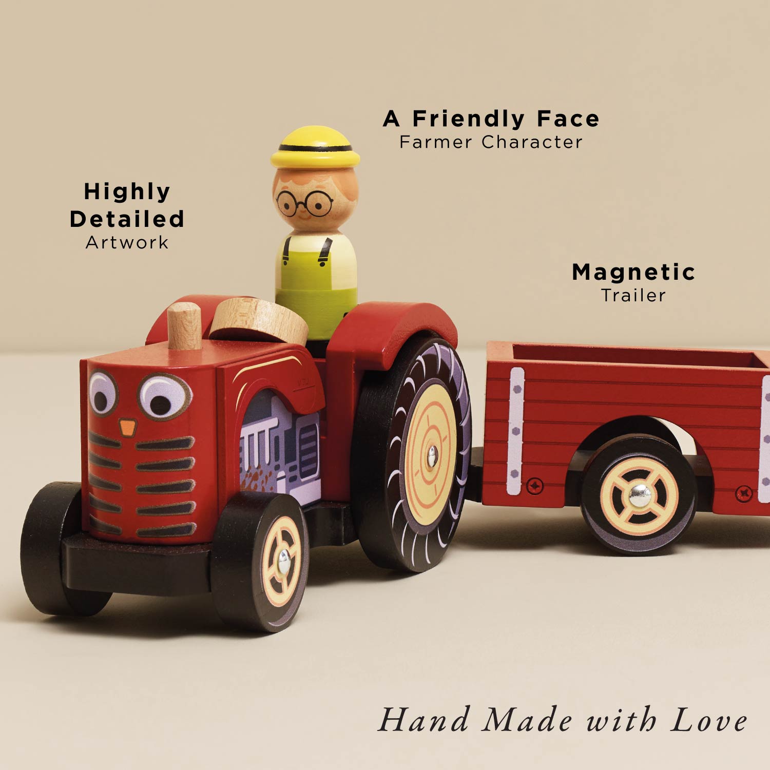 Farmyard Tractor & Trailer