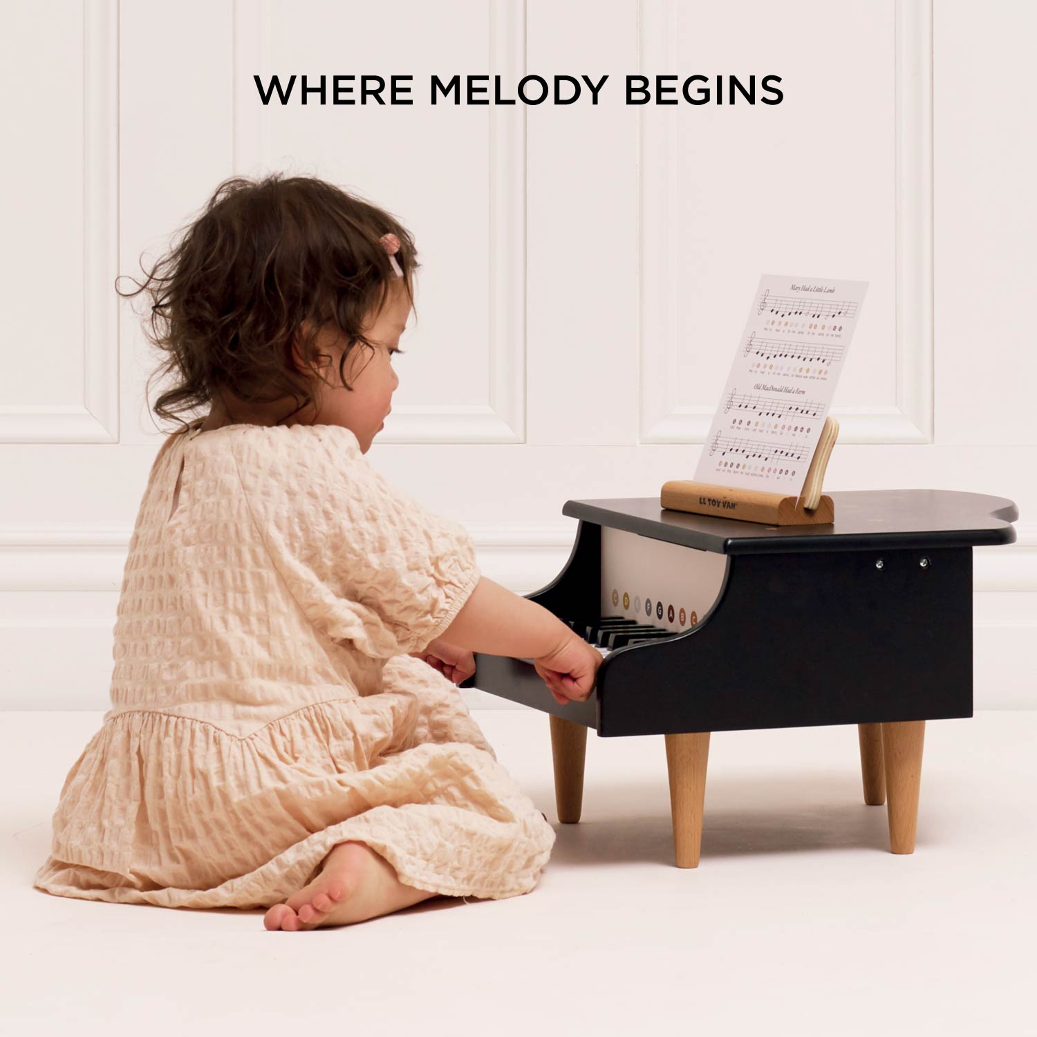 Wooden Grand Piano Toy