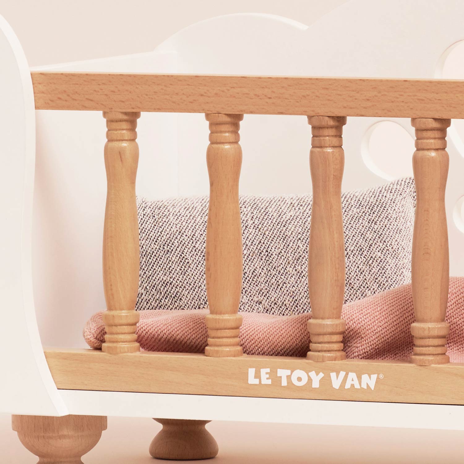 Wooden Dolls Cot