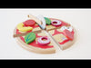 Load and play video in Gallery viewer, Pizza &amp; Toppings with Slice Cutter
