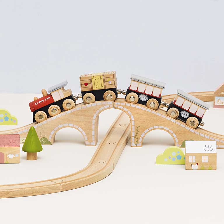 Sustainable Wooden Train Sets | Le Toy Van Trains Collection