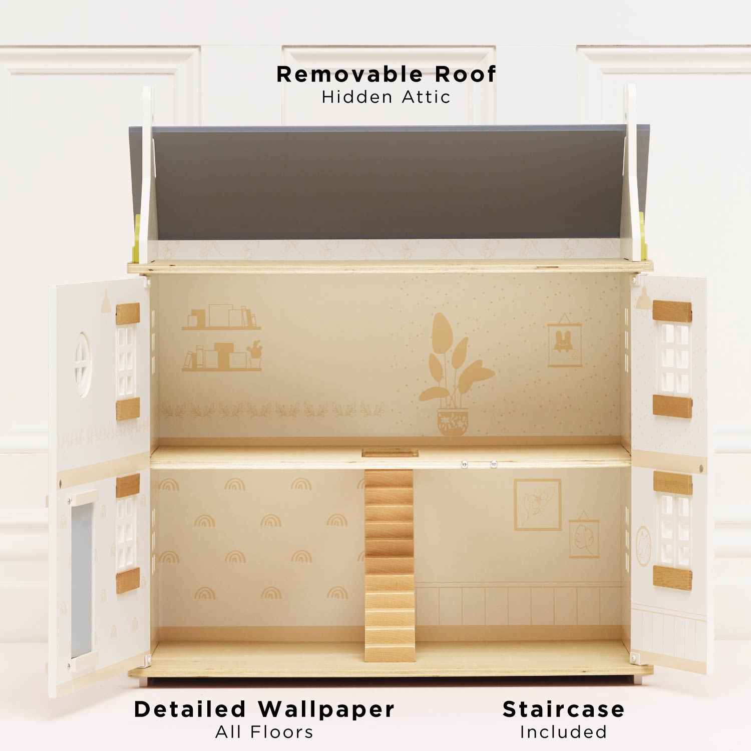 レトイバン　ベイツリーハウス Bay Tree Doll House | Sustainable Dolls Houses | Le Toy Van