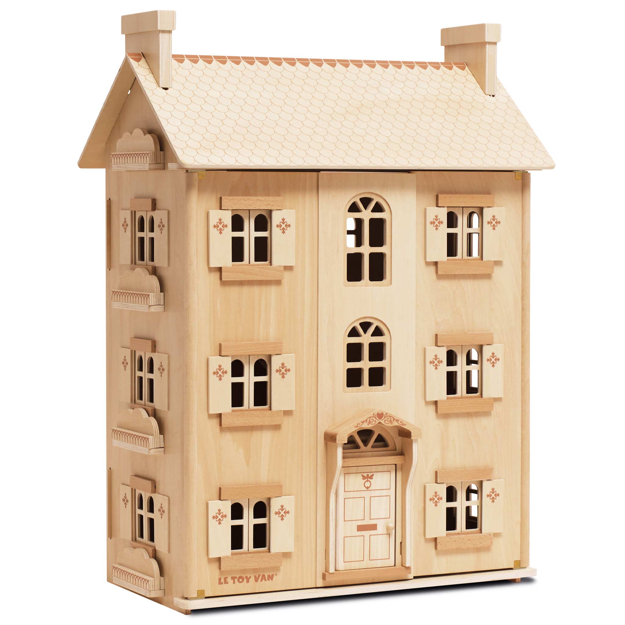 Le Toy Vanドールハウス Amazon.com: Le Toy Van - Wooden- Sky Doll House - Kids Dream House