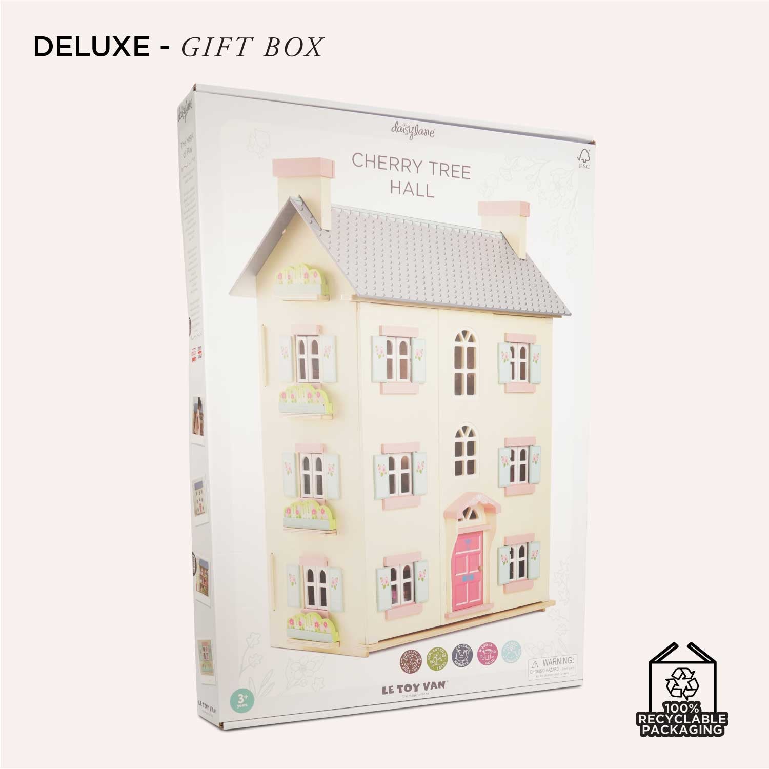 Cherry Tree Hall Wooden Dolls House