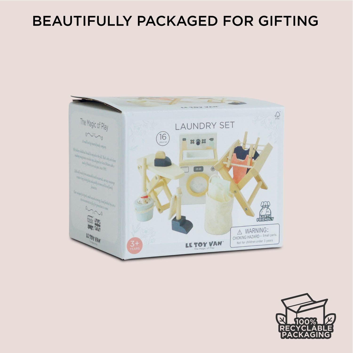 Wooden Dolls House Laundry Room