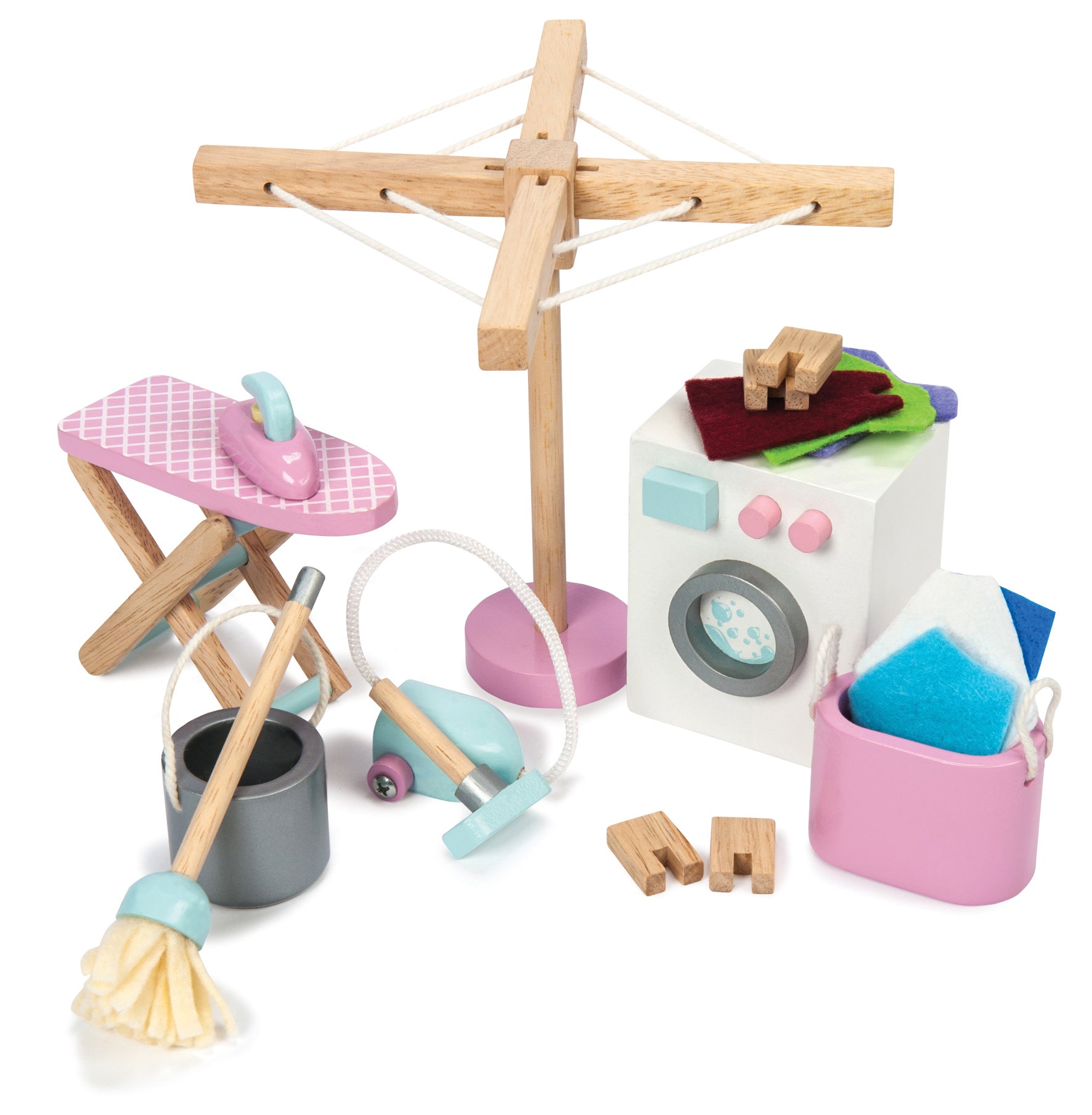 Wooden Dolls House Laundry Room (Classic)