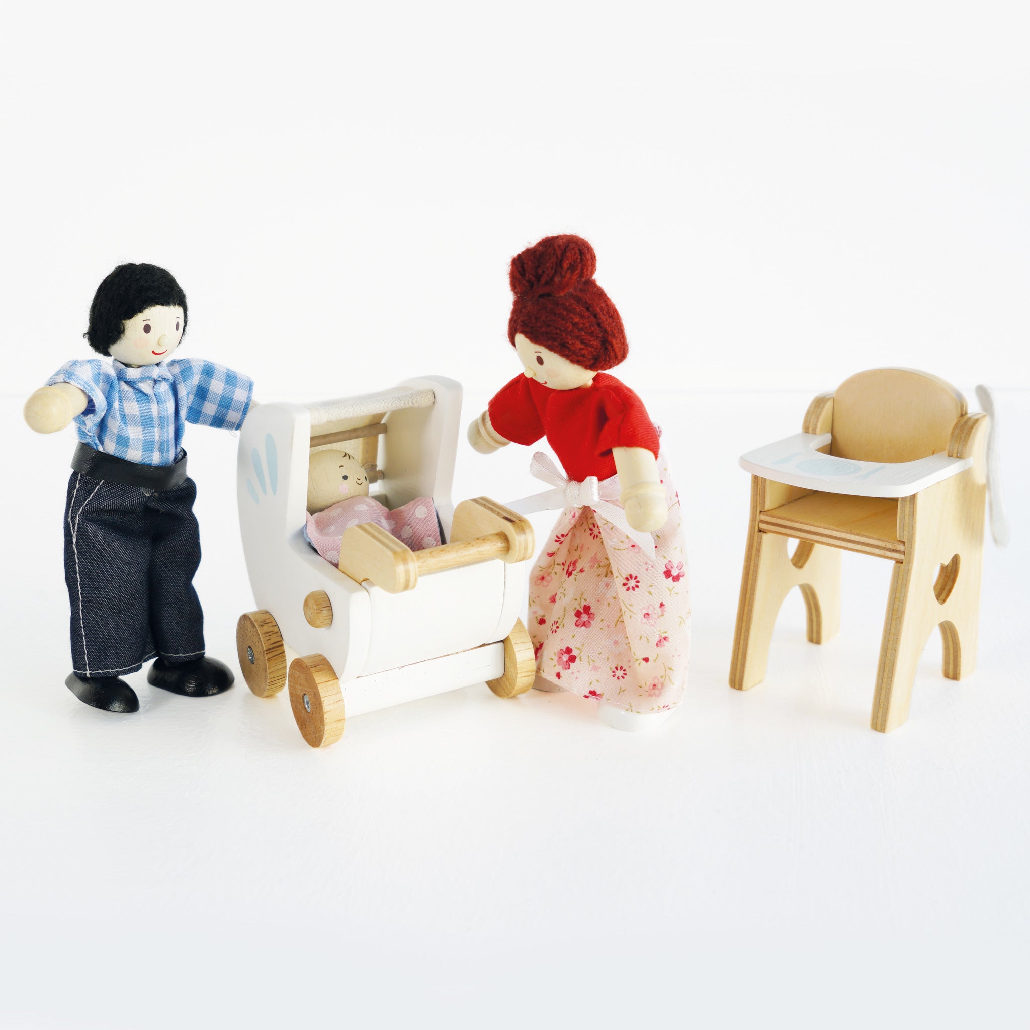 Dolls House Nursery & Baby Set
