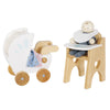 Load image into Gallery viewer, Dolls House Nursery &amp; Baby Set