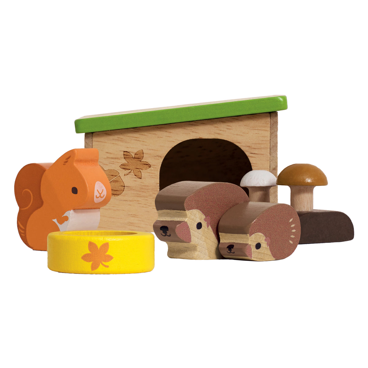 Hedgehog & Squirrel Animal Set
