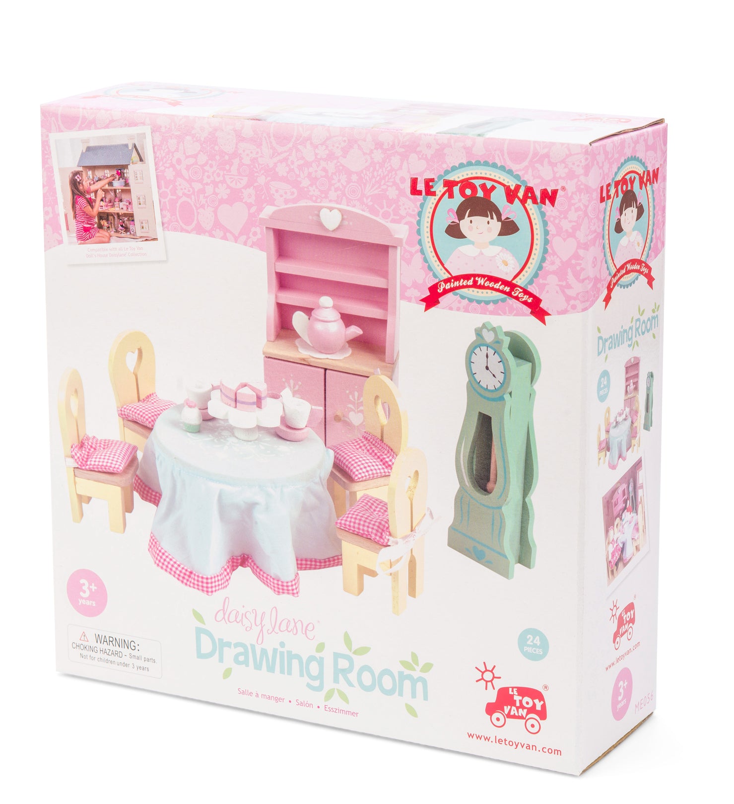 Wooden Dolls House Dining Room (Classic)