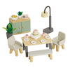 Wooden Dolls House Dining Room