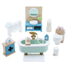 Load image into Gallery viewer, Wooden Dolls house Bathroom Furniture