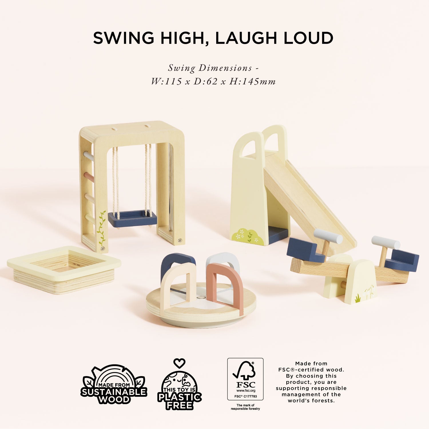 Dolls House Outdoor Play Furniture