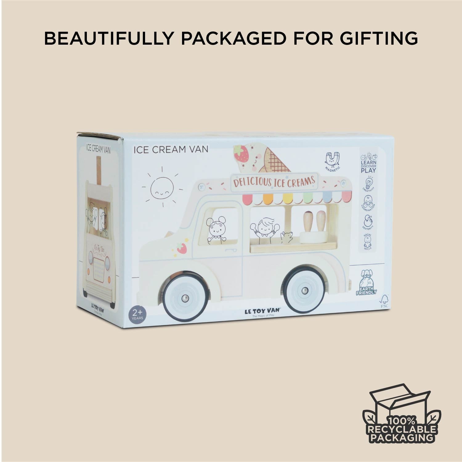 Wooden Ice Cream Van