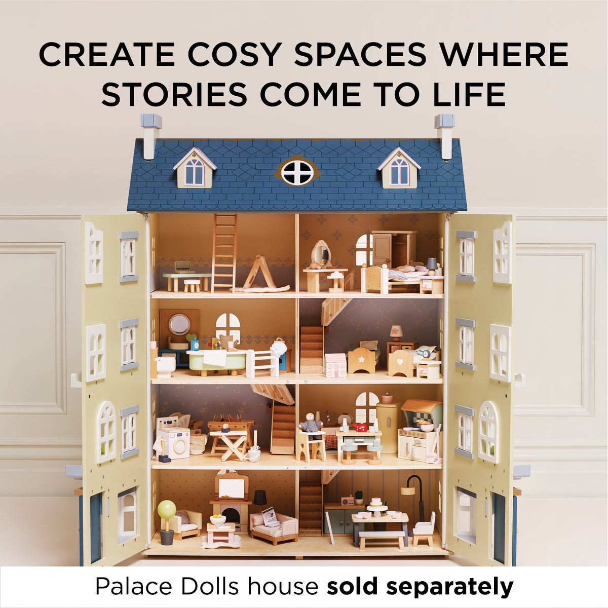 Deluxe Dolls House Furniture Set