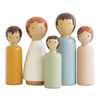 Dubois Wooden Family Dolls