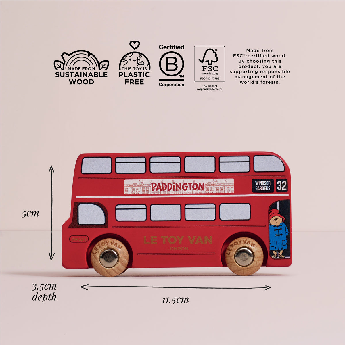 Paddington™ Miniature London Bus