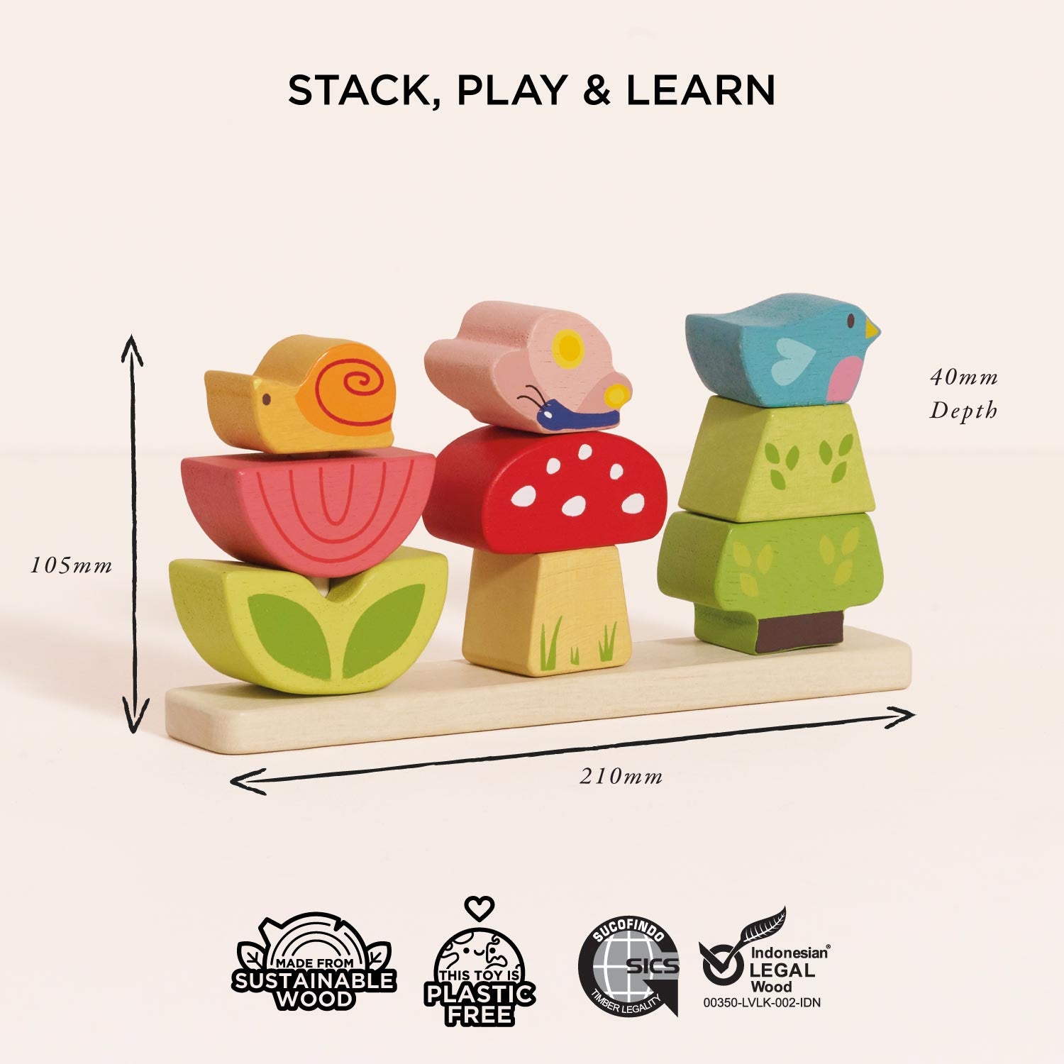 Stacking Woodland Garden