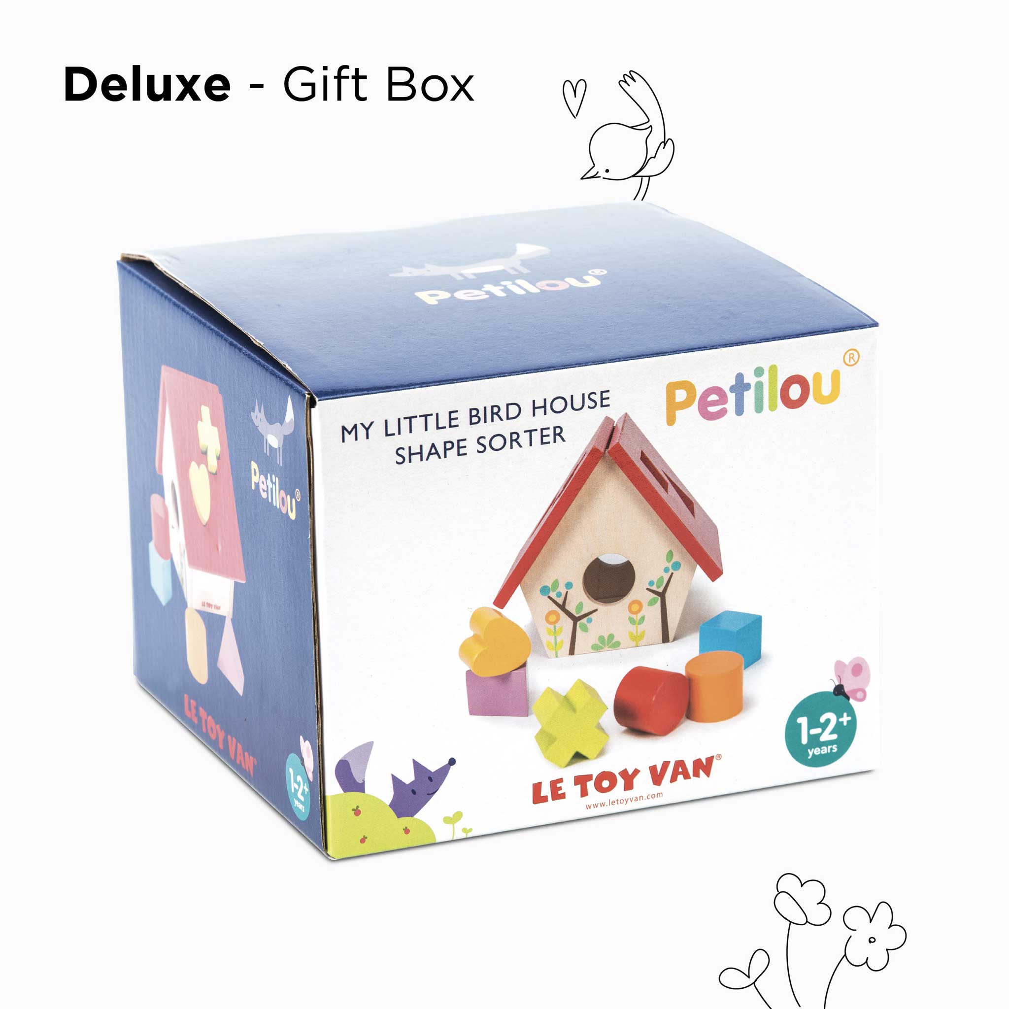 Little Bird House Shape Sorter Wood Toy Collection Le Toy Van