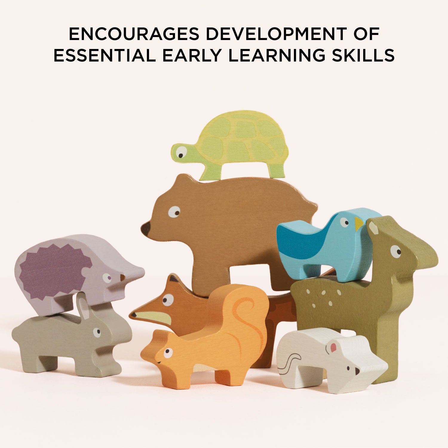 Woodland Stacking Forest Animals & Bag