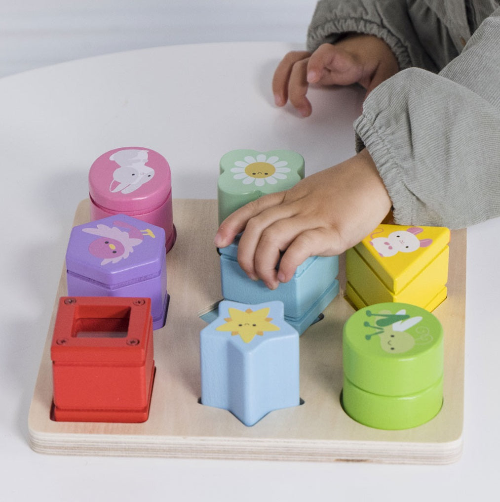 Rainbow Sensory Shape Sorter