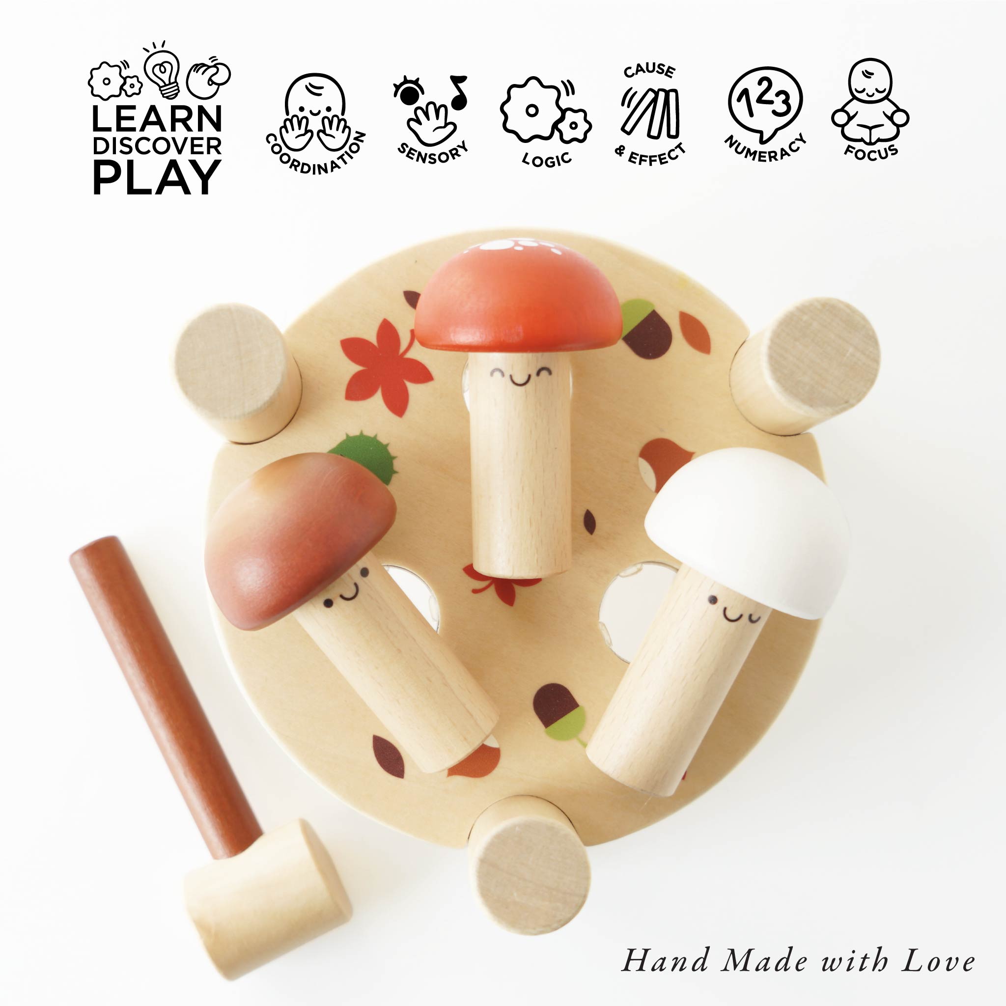 Woodland Mushroom Hammer Game