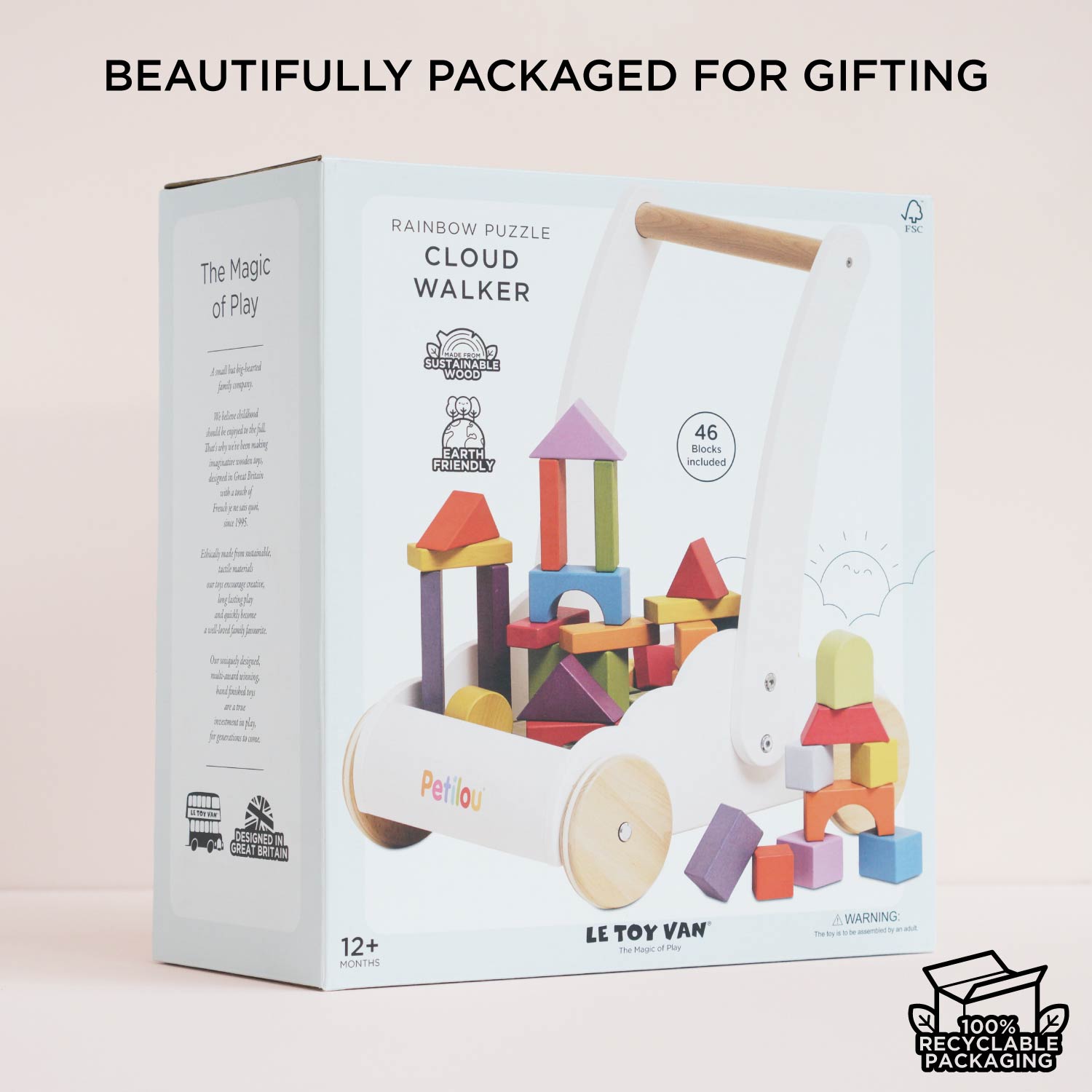 Rainbow Baby Walker & Puzzles