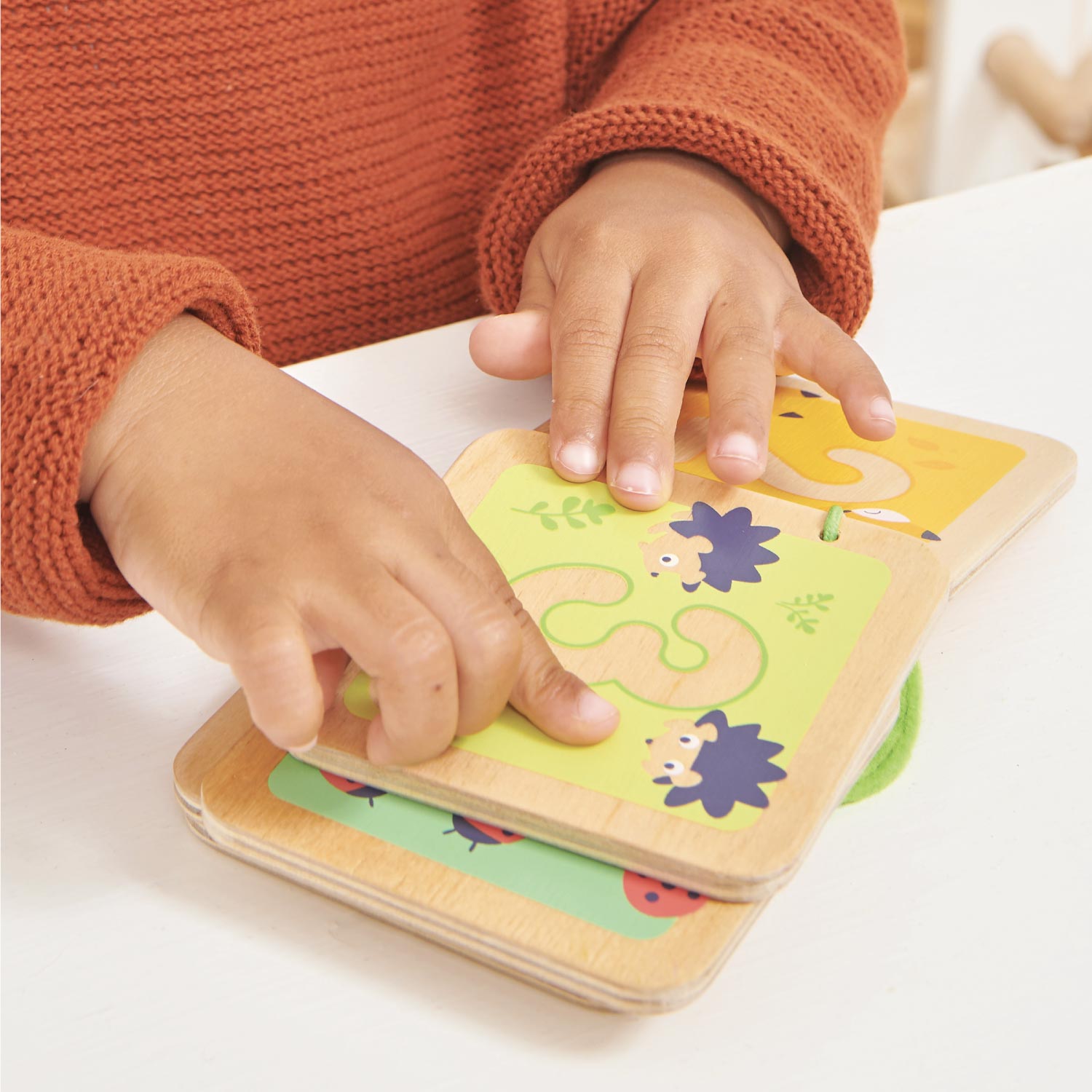 123 Numbers Wooden Book