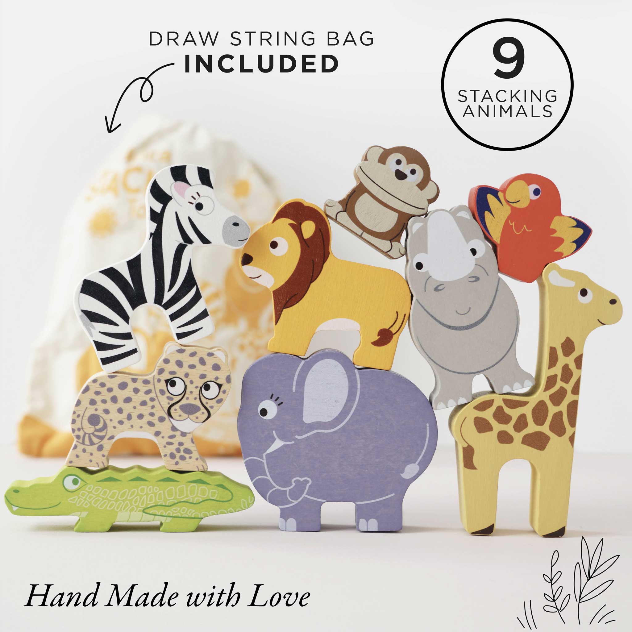 PL117-africa-stacker-nine-animals-and-cotton-bag-included