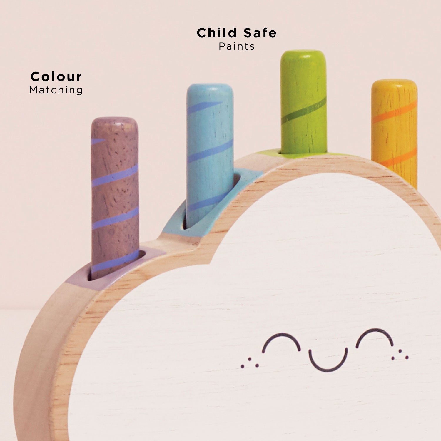 Rainbow Cloud Pop-up Toy