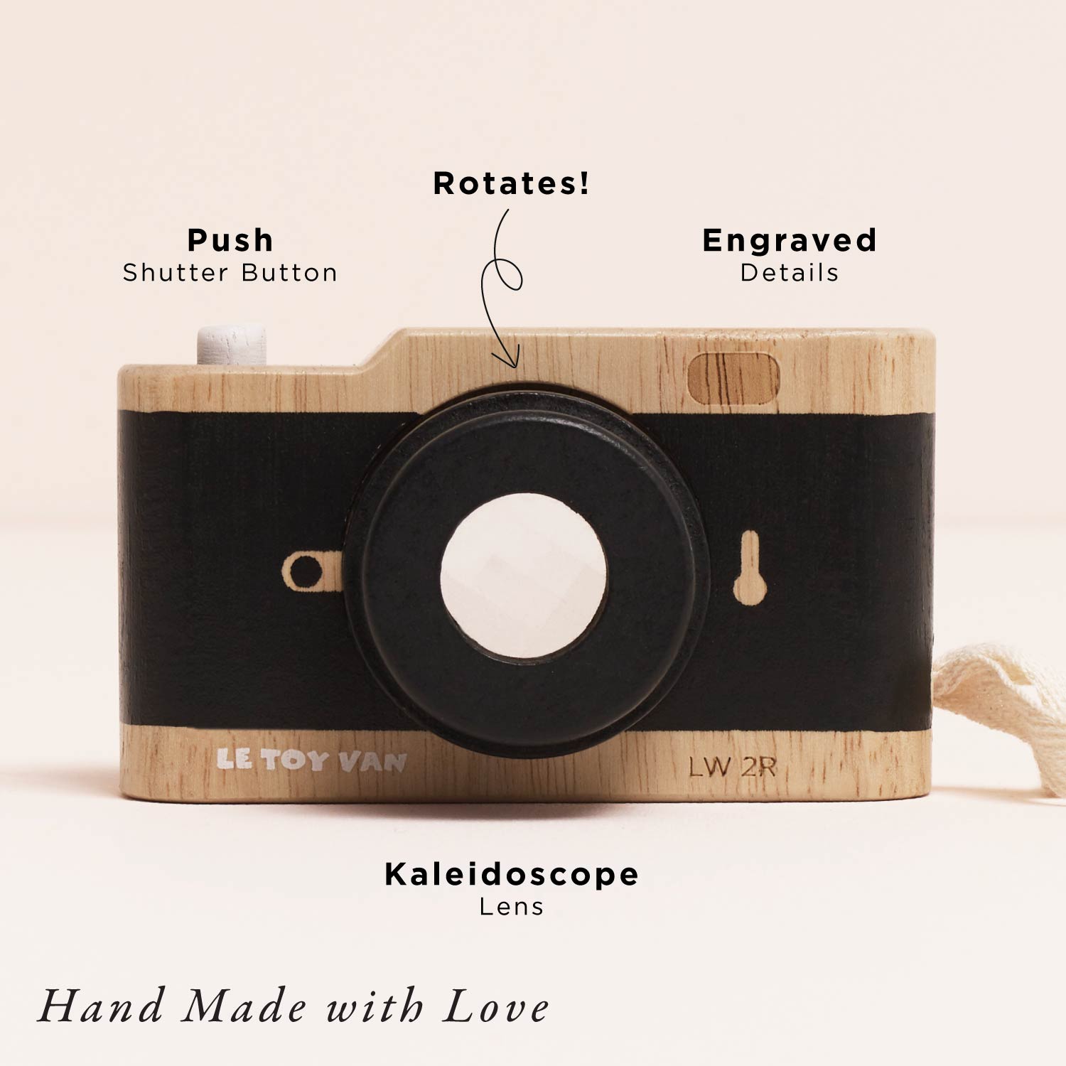 Wooden Retro Camera Toy | Imaginative Play | Le Toy Van – Le Toy